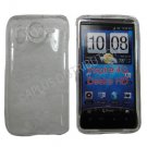 New Clear Transparent Hard Protective Case Cover For HTC Desire HD / Inspire