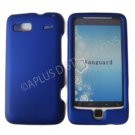 New Blue Solid Color Hard Rubberized Case Cover For HTC G2 4G - Vanguard