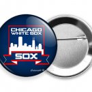 CHICAGO WHITE SOX COOPERSTOWN BASEBALL TEAM PIN PINBACK BUTTON SPORTS FAN GIFT CHICAGO WHITE SOX COOPERSTOWN BASEBALL TEAM PIN PINBACK BUTTON SPORTS FAN GIFT