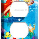 LITTLE MERMAID DISNEY PRINCESS ARIEL OUTLET WALL PLATE GIRLS BEDROOM DEGRATION