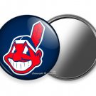CLEVELAND INDIANS BASEBALL TEAM PURSE POCKET HAND MIRROR MLB SPORT FAN GIFT IDEA CLEVELAND INDIANS BASEBALL TEAM PURSE POCKET HAND MIRROR MLB SPORT FAN GIFT IDEA