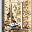 RETRO PARIS EIFFEL TOWER AD SINGLE GFCI LIGHT SWITCH WALL PLATE COVER HOME DECOR RETRO PARIS EIFFEL TOWER AD SINGLE GFCI LIGHT SWITCH WALL PLATE COVER HOME DECOR