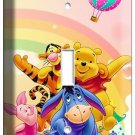 WINNIE THE POOH TEDDY BEAR SINGLE LIGHT SWITCH WALLPLATE KIDS BEDROOM ROOM DECOR