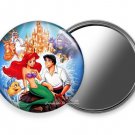 LITTLE MERMAID PRINCESS ARIEL PRINCE ERIC URSULA TRITON FLOUNDER POCKET MIRROR