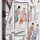 RETRO FASHION MAGAZINE PAGES SINGLE GFCI LIGHT SWITCH PLATE COVER NEW ROOM DECOR RETRO FASHION MAGAZINE PAGES SINGLE GFCI LIGHT SWITCH PLATE COVER NEW ROOM DECOR