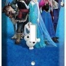 DISNEY FROZEN ANNA ELSA HANS OLAF SINGLE LIGHT SWITCH PLATE CHILDREN'S BEDROOM