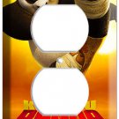 DISNEY KUNG FU PANDA BEAR 2 POWER OUTLET WALL PLATE COVER CHILD ROOM DECOR ART
