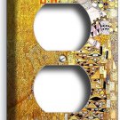 GUSTAV KLIMT ADELE BLOCH GOLD PAINTING DUPLEX OUTLET WALL PLATE ART COVER DECOR