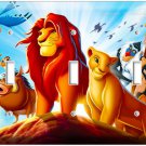 LION KING TIMON AND PUMBAA DISNEY 3D MOVIE TRIPLE LIGHT SWITCH WALL PLATE COVER LION KING TIMON AND PUMBAA DISNEY 3D MOVIE TRIPLE LIGHT SWITCH WALL PLATE COVER
