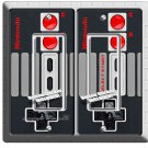 VIDEO GAME CONTROLLER OLD NINTENDO NES DOUBLE GFCI LIGHT SWITCH COVER WALL DECOR