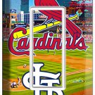 ST LOUIS CARDINALS BASEBALL TEAM SYMBOL SINGLE GFI LIGHT SWITCH WALL PLATE COVER ST LOUIS CARDINALS BASEBALL TEAM SYMBOL SINGLE GFI LIGHT SWITCH WALL PLATE COVER