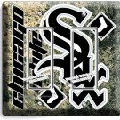 CHICAGO WHITE SOX BASEBALL TEAM DOUBLE GFCI LIGHT SWITCH WALL PLATE COVER DECOR CHICAGO WHITE SOX BASEBALL TEAM DOUBLE GFCI LIGHT SWITCH WALL PLATE COVER DECOR