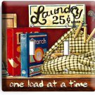 RETRO VINTAGE LAUNDRY WASH ROOM BATHROOM DOUBLE LIGHT SWITCH WALL PLATE NY DECOR RETRO VINTAGE LAUNDRY WASH ROOM BATHROOM DOUBLE LIGHT SWITCH WALL PLATE NY DECOR