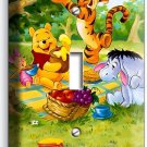 WINNIE THE POOH TIGGER EEYORE PIGLET SINGLE LIGHT SWITCH WALL PLATE COVER DECOR
