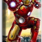 IRONMAN SUPERHERO LIGHT DIMMER VIDEO CABLE WALL PLATE COVER BOYS ROOM IRON MAN IRONMAN SUPERHERO LIGHT DIMMER VIDEO CABLE WALL PLATE COVER BOYS ROOM IRON MAN