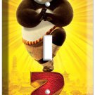 KUNG FU PANDA BEAR 2 DISNEY MOVIE SINGLE  LIGHT SWITCH COVER WALL PLATE ROOM ART