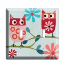 CUTE LITTLE OWLS DOUBLE LIGHT SWITCH WALL PLATE KIDS BABY ROOM BEDROOM ART DECOR CUTE LITTLE OWLS DOUBLE LIGHT SWITCH WALL PLATE KIDS BABY ROOM BEDROOM ART DECOR