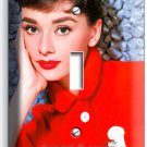 AUDREY HEPBURN SEXY RETRO ACTRESS SINGLE LIGHT SWITCH WALL PLATE ROOM HOME DECOR AUDREY HEPBURN SEXY RETRO ACTRESS SINGLE LIGHT SWITCH WALL PLATE ROOM HOME DECOR