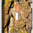 RUSTIC TREE BARK CRACKED WOOD CHIPS SINGLE LIGHT SWITCH WALL PLATE BEDROOM DECOR RUSTIC TREE BARK CRACKED WOOD CHIPS SINGLE LIGHT SWITCH WALL PLATE BEDROOM DECOR