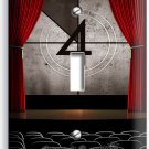 TV ROOM HOME MOVIE THEATER BIG SCREEN SINGLE LIGHT SWITCH WALL PLATE COVER DECOR TV ROOM HOME MOVIE THEATER BIG SCREEN SINGLE LIGHT SWITCH WALL PLATE COVER DECOR