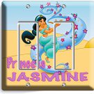 PRINCESS JASMINE MAGIC LAMP DISNEY ALADDIN 2 GFI LIGHT SWITCH WALL PLATE GIRLS ROOM ART DECOR PRINCESS JASMINE MAGIC LAMP DISNEY ALADDIN 2 GFI LIGHT SWITCH WALL PLATE GIRLS ROOM ART DECOR