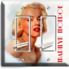 MARILYN MONROE SEXY RETRO ACTRESS DOUBLE GFCI LIGHT SWITCH WALL PLATE ROOM DECOR MARILYN MONROE SEXY RETRO ACTRESS DOUBLE GFCI LIGHT SWITCH WALL PLATE ROOM DECOR