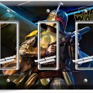 STAR WARS BOBA FETT GALAXY BOUNTY HUNTER TRIPLE GFCI LIGHT SWITCH WALL PLATE ART STAR WARS BOBA FETT GALAXY BOUNTY HUNTER TRIPLE GFCI LIGHT SWITCH WALL PLATE ART