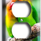 SWEET LOVEBIRDS PARROTS WILD LOVE BIRDS OUTLET WALL COVER BEDROOM NEW HOME DECOR SWEET LOVEBIRDS PARROTS WILD LOVE BIRDS OUTLET WALL COVER BEDROOM NEW HOME DECOR