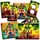 THOR RAGNAROK HULK SUPER HERO LIGHT SWITCH OUTLET PLATE MAN CAVE NEW ROOM DECOR THOR RAGNAROK HULK SUPER HERO LIGHT SWITCH OUTLET PLATE MAN CAVE NEW ROOM DECOR