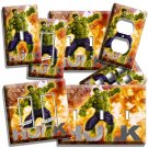 THE INCREDIBLE HULK LIGHT SWITCH OUTLET WALL PLATE COVER BOYS BEDROOM ROOM DECOR THE INCREDIBLE HULK LIGHT SWITCH OUTLET WALL PLATE COVER BOYS BEDROOM ROOM DECOR