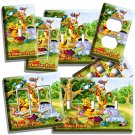 WINNIE THE POOH LIGHT SWITCH OUTLET WALL PLATE COVER COYS GIRLS BEDROOM ROOM ART WINNIE THE POOH LIGHT SWITCH OUTLET WALL PLATE COVER COYS GIRLS BEDROOM ROOM ART
