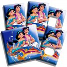 ALADDIN PRINCESS JASMINE MAGIC CARPET GENIE ABU JAFAR LIGHT SWITCH OUTLET PLATES ALADDIN PRINCESS JASMINE MAGIC CARPET GENIE ABU JAFAR LIGHT SWITCH OUTLET PLATES