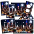 NYC EMPIRE STATE BUILDING STARRY NIGHT MOON LIGHT SWITCH OUTLET WALL PLATE DECOR NYC EMPIRE STATE BUILDING STARRY NIGHT MOON LIGHT SWITCH OUTLET WALL PLATE DECOR