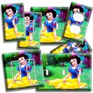 SNOW WHITE PRINCESS LIGHT SWITCH WALL PLATE OUTLET GIRLS BEDROOM PLAY ROOM DECOR SNOW WHITE PRINCESS LIGHT SWITCH WALL PLATE OUTLET GIRLS BEDROOM PLAY ROOM DECOR
