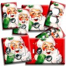 RETRO CHRISTMAS SANTA CLAUS ON A PHONE LIGHT SWITCH OUTLET WALL PLATE HOME DECOR RETRO CHRISTMAS SANTA CLAUS ON A PHONE LIGHT SWITCH OUTLET WALL PLATE HOME DECOR