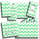 LITE GREEN CHEVRON ZIG ZAG MODERN LIGHT SWITCH WALL PLATE OUTLET ROOM HOME DECOR LITE GREEN CHEVRON ZIG ZAG MODERN LIGHT SWITCH WALL PLATE OUTLET ROOM HOME DECOR