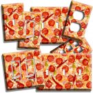 PEPPERONI CHEESE ITALIAN PIZZA LIGHT SWITCH OUTLET WALL PLATE KITCHEN HOME DECOR