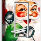 RETRO CHRISTMAS SANTA CLAUS PHONE SINGLE GFI LIGHT SWITCH WALL PLATE COVER DECOR RETRO CHRISTMAS SANTA CLAUS PHONE SINGLE GFI LIGHT SWITCH WALL PLATE COVER DECOR