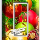 CHRISTMAS TREE BALL ORNAMENT SINGLE GFI LIGHT SWITCH WALL PLATE COVER HOME DECOR CHRISTMAS TREE BALL ORNAMENT SINGLE GFI LIGHT SWITCH WALL PLATE COVER HOME DECOR