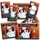 DRUNK FAT FRENCH CHEF LIGHT SWITCH OUTLET PLATES KITCHEN DINING ROOM HOME DECOR DRUNK FAT FRENCH CHEF LIGHT SWITCH OUTLET PLATES KITCHEN DINING ROOM HOME DECOR