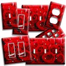 BEAUTIFUL RED ROSES BOUQUET LIGHT SWITCH OUTLETS WALL PLATES BEDROOM HOME DECOR BEAUTIFUL RED ROSES BOUQUET LIGHT SWITCH OUTLETS WALL PLATES BEDROOM HOME DECOR