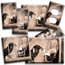 ALFRED HITCHCOCK CROW HOLLYWOOD TV ROOM LIGHT SWITCH OUTLET WALL PLATE ART DECOR ALFRED HITCHCOCK CROW HOLLYWOOD TV ROOM LIGHT SWITCH OUTLET WALL PLATE ART DECOR