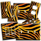 WILD TIGER STRIPES SKIN PRINT LIGHT SWITCH OUTLET WALL PLATE ROOM HOME ART DECOR WILD TIGER STRIPES SKIN PRINT LIGHT SWITCH OUTLET WALL PLATE ROOM HOME ART DECOR