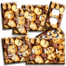 MILK CHOCOLATE CHIPS COOKIES LIGHT SWITCH OUTLET WALL PLATES ROOM KITCHEN DECOR MILK CHOCOLATE CHIPS COOKIES LIGHT SWITCH OUTLET WALL PLATES ROOM KITCHEN DECOR