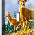 WILD WHITETAIL DEER BUCK 1 GANG LIGHT SWITCH WALL PLATE HUNTING CABIN ROOM DECOR WILD WHITETAIL DEER BUCK 1 GANG LIGHT SWITCH WALL PLATE HUNTING CABIN ROOM DECOR