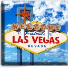 LAS VEGAS NEVADA CASINO WELCOME SIGN DOUBLE LIGHT SWITCH WALL PLATES HOME DECOR LAS VEGAS NEVADA CASINO WELCOME SIGN DOUBLE LIGHT SWITCH WALL PLATES HOME DECOR