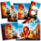 LION KING SIMBA NALA TIMON AND PUMBA DISNEY LIGHT SWITCH OUTLET WALL PLATE COVER LION KING SIMBA NALA TIMON AND PUMBA DISNEY LIGHT SWITCH OUTLET WALL PLATE COVER