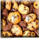 MILK CHOCOLATE CHIPS COOKIES 2 GANG LIGHT SWITCH WALL PLATES ROOM KITCHEN DECOR MILK CHOCOLATE CHIPS COOKIES 2 GANG LIGHT SWITCH WALL PLATES ROOM KITCHEN DECOR