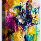 LUCKY FENG SHUI ELEPHANT ABSTRACT ART LIGHT DIMMER CABLE WALL PLATES ROOM DECOR LUCKY FENG SHUI ELEPHANT ABSTRACT ART LIGHT DIMMER CABLE WALL PLATES ROOM DECOR