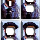 CLAUDE MONET SELF PORTRAIT PAINTING 1 LIGHT SWITCH 3 OUTLET WALL PLATE ART DECOR CLAUDE MONET SELF PORTRAIT PAINTING 1 LIGHT SWITCH 3 OUTLET WALL PLATE ART DECOR
